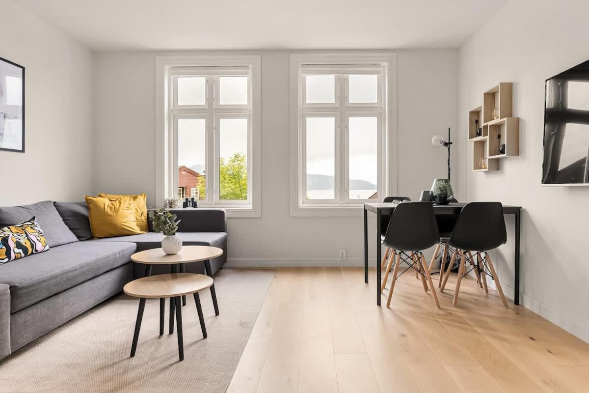 Dinbnb Apartments I Views & Street Parking In Sandviken Bergen Exterior photo